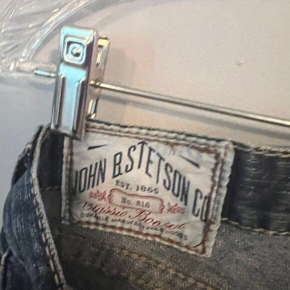 John B. Stetson Classic Bootcut Jeans Women's Size 8 Long Cotton & Lycra - Picture 8 of 9